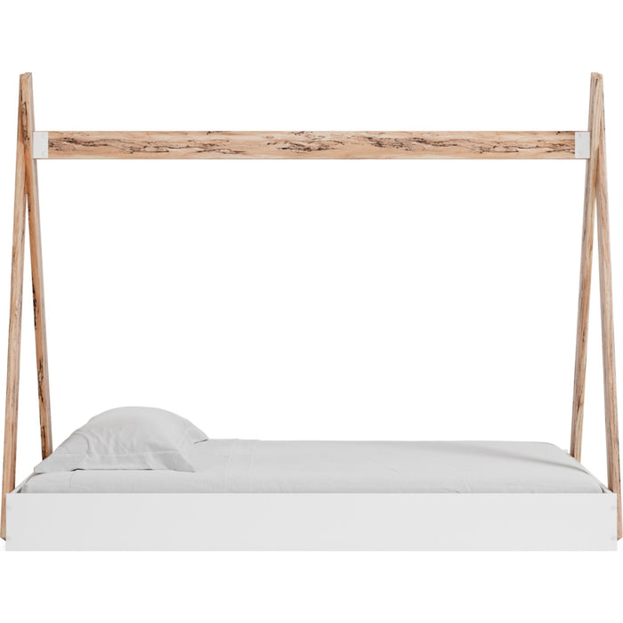 Piperton Tent Bed - Brown/White