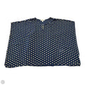 Poncho By Michael By Michael Kors In Blue & Gold, Size: S