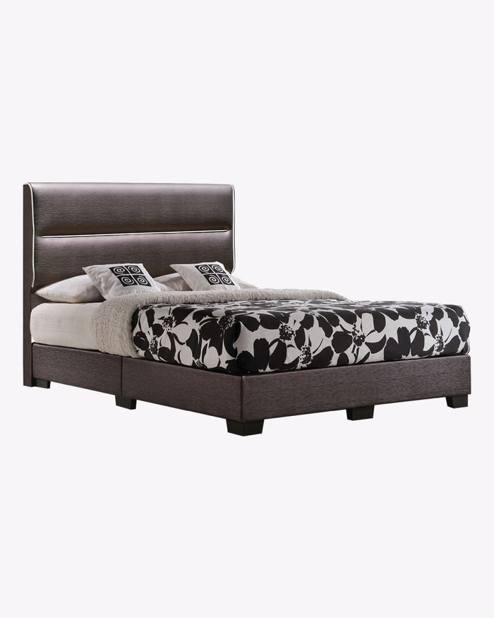 Portan Faux Leather Bedframe