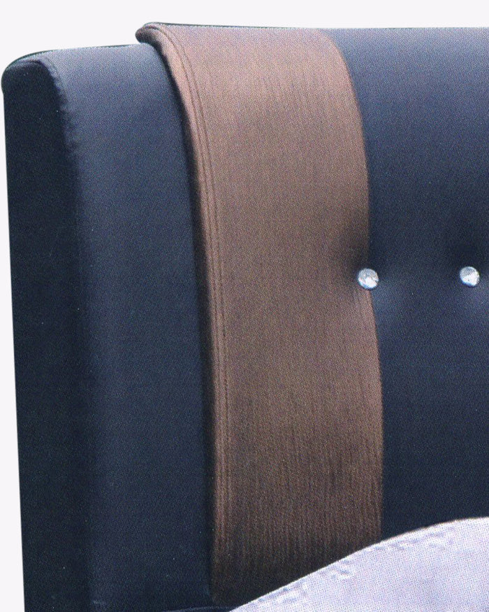 Posh Faux Leather Bedframe