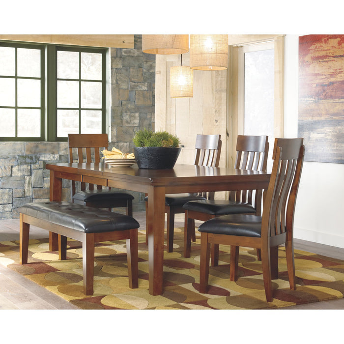 Ralene Dining Bench - Medium Brown - (D594-00)
