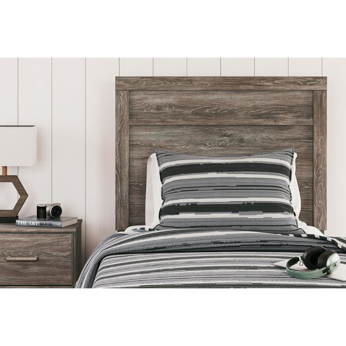 Ralinksi Panel Bed - Gray
