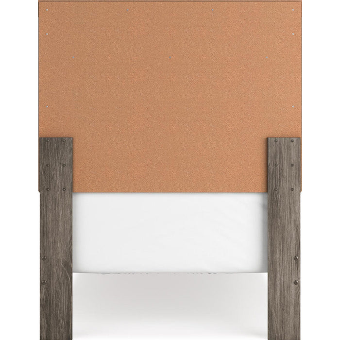 Ralinksi Panel Bed - Gray