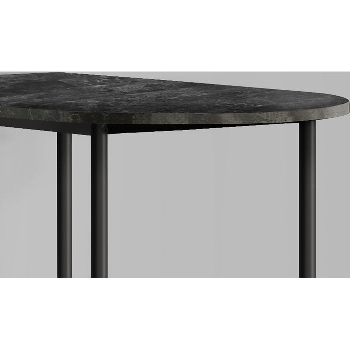 Rectangle Bar Table - Faux Marble Top, Seats 2