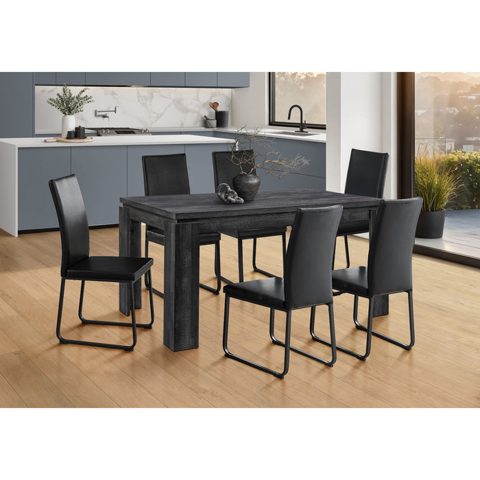 Rectangle Dining Table - Laminate Top, Seats 6