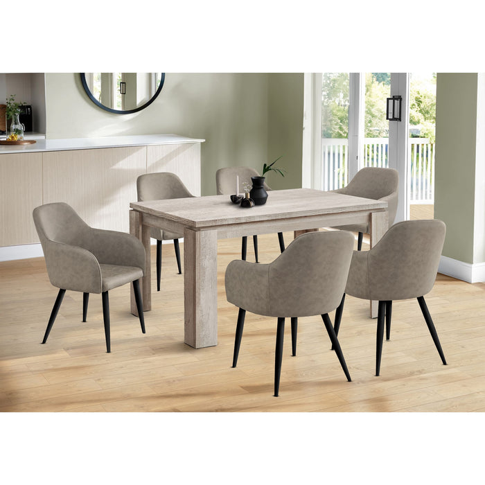 Rectangle Dining Table - Laminate Top, Seats 6