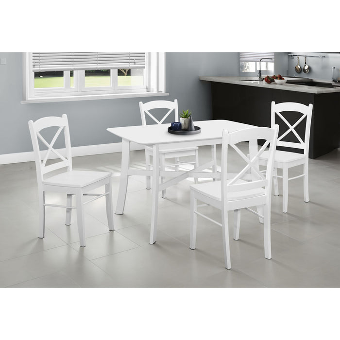 Rectangle Dining Table - Wood Top, Seats 4