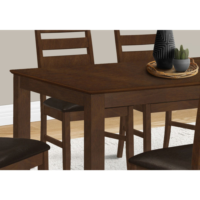 Rectangle Dining Table - Wood Top, Seats 6