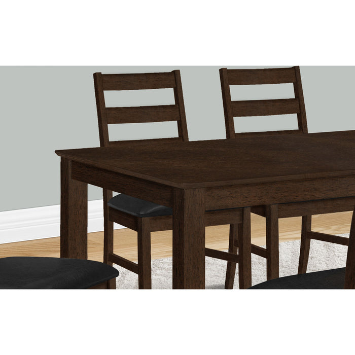 Rectangle Dining Table - Wood Top, Seats 6