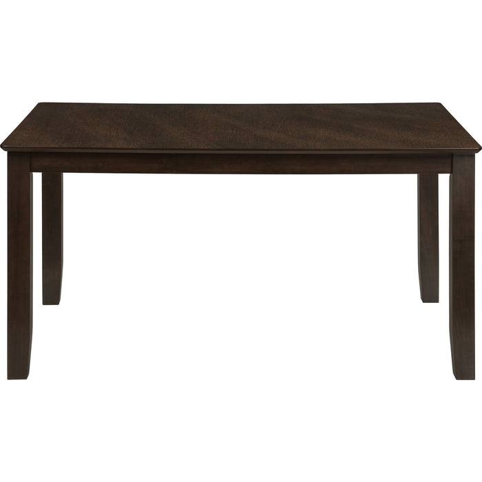 Rectangle Dining Table - Wood Top, Seats 6