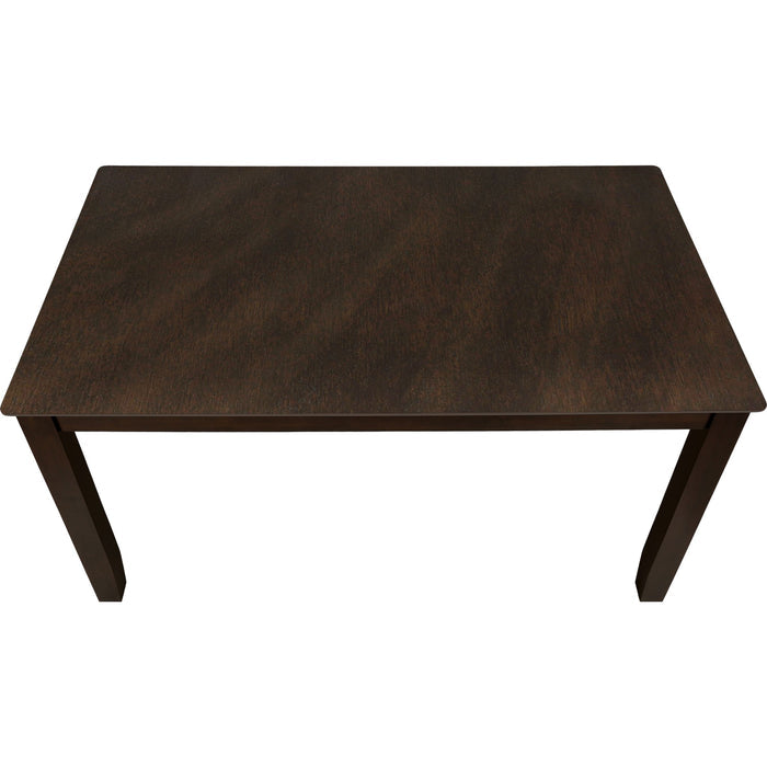 Rectangle Dining Table - Wood Top, Seats 6