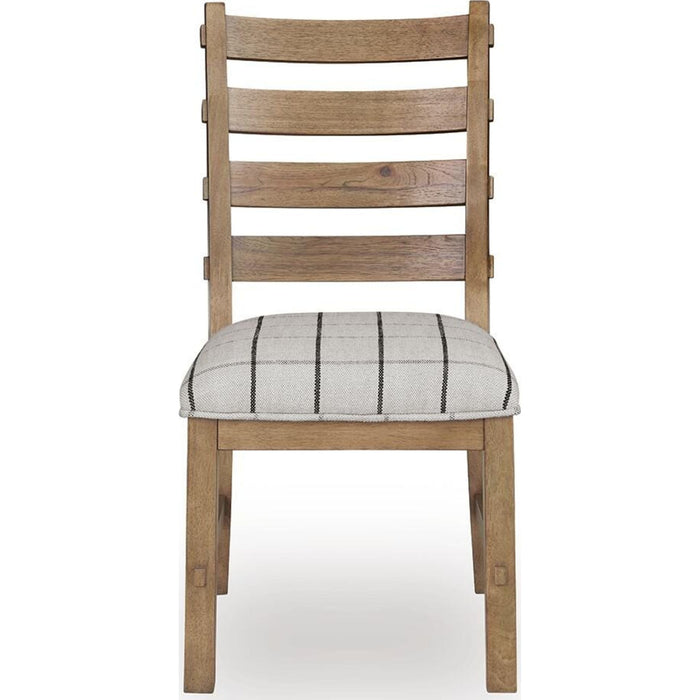 Ridgester Dining Chair - Light Brown - (D858-01)