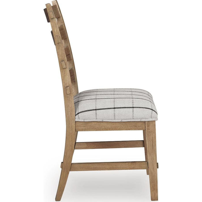 Ridgester Dining Chair - Light Brown - (D858-01)