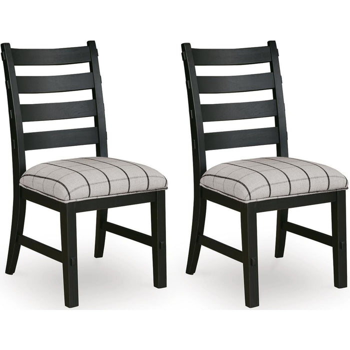 Ridgester Dining Chair - Light Brown - (D858-02)