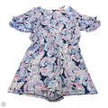 Romper Designer By Lilly Pulitzer In Blue & Pink, Size: S