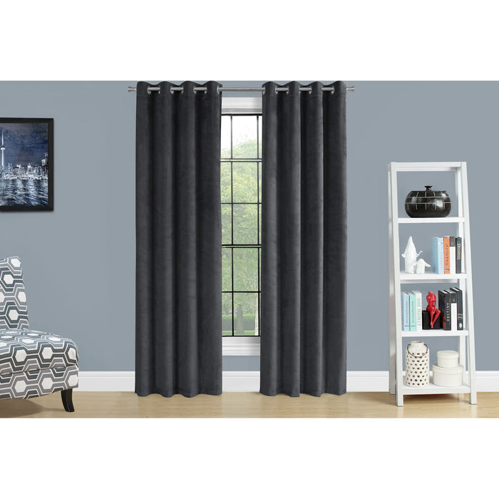 Room Darkening Curtain Panel (Set of 2) - 52" x 84"