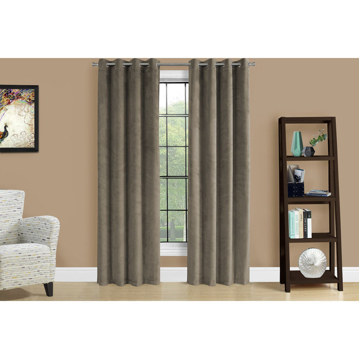 Room Darkening Curtain Panel (Set of 2) - 52" x 84"
