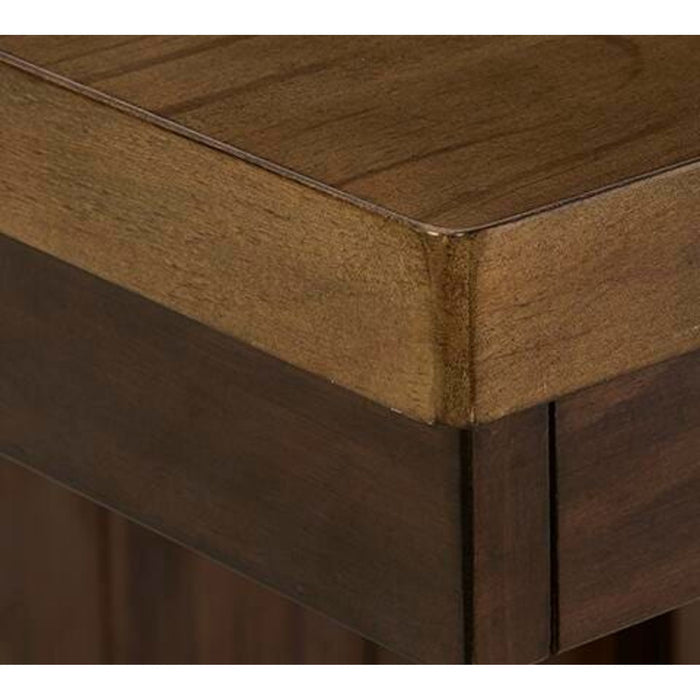 Rylandeen Counter Height Bench - Light Brown/Dark Brown - (PCD651-09)