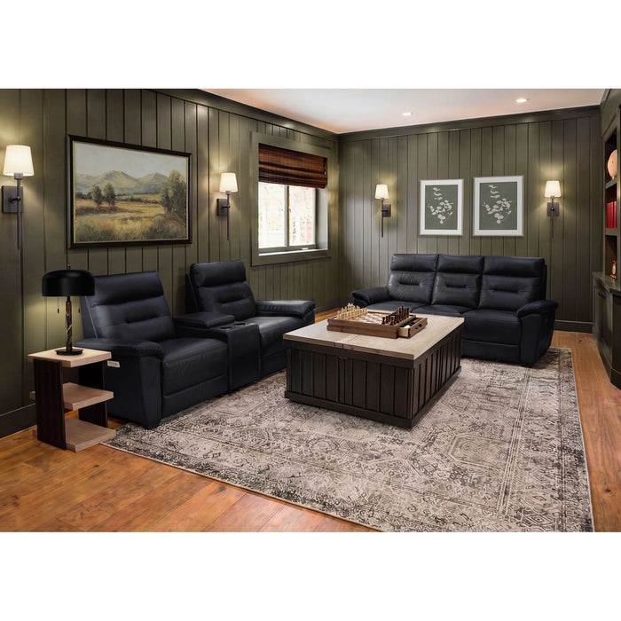 Rylandyn End Table - Black/Light Brown