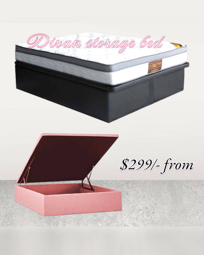 Safron Divan Storage Bed