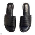 Sandals Flats By Clothes Mentor In Black, Size: 8.5