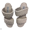 Sandals Heels Block By Steve Madden In Tan, Size: 5