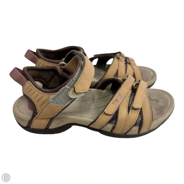 Sandals Sport By Teva In Tan, Size: 5.5