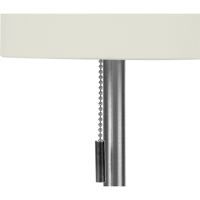 (Set of two) 17"H Table Lamp Metal base USB