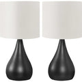 (Set of two) 18"H Table Lamp