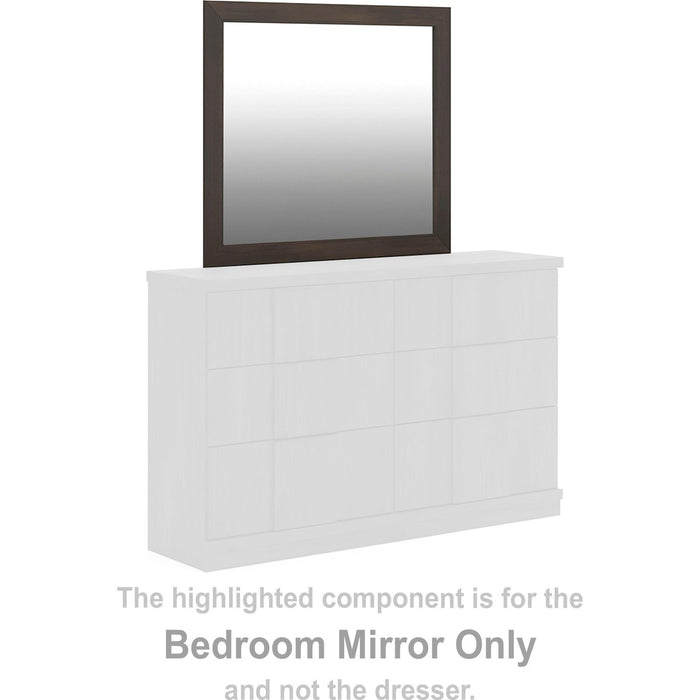 Shaehartin Mirror - Dark Brown