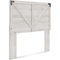 Shawburn Full Panel Headboard - Whitewash