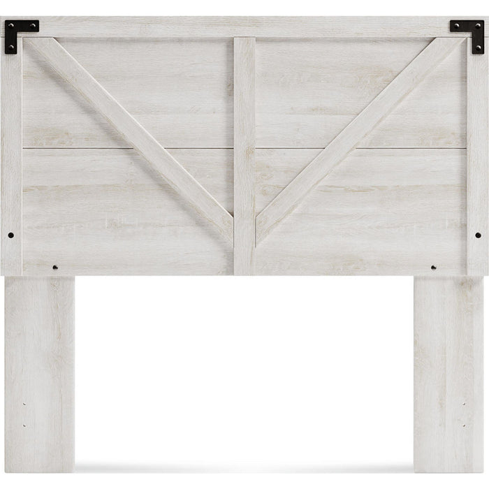 Shawburn Full Panel Headboard - Whitewash
