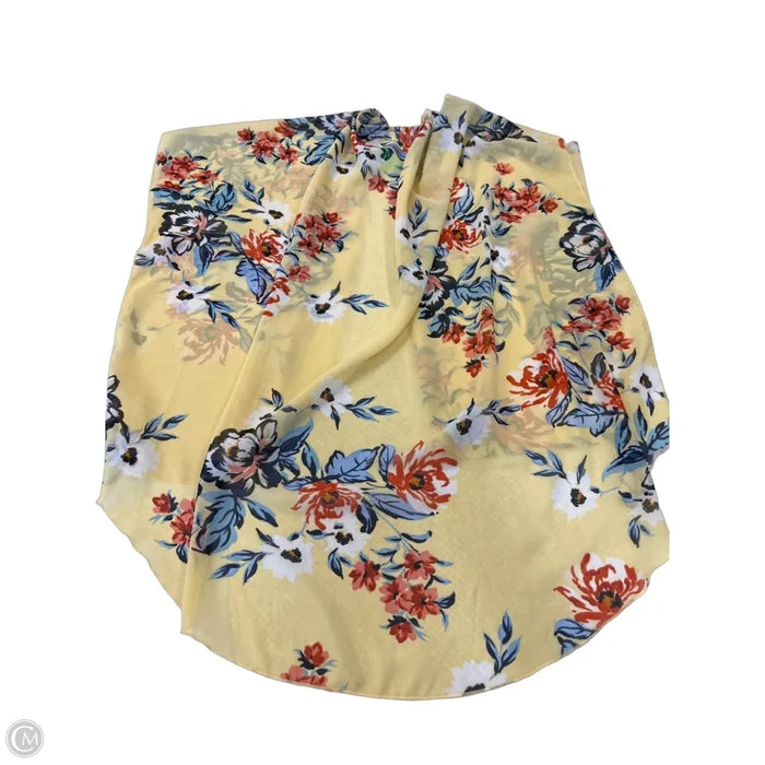 Shawl By Clothes Mentor In Yellow, Size: S