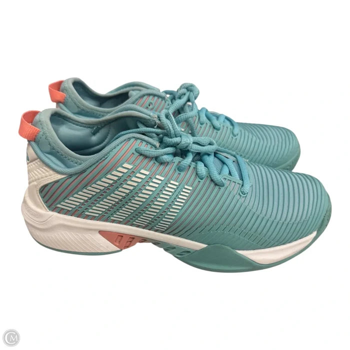 Shoes Athletic By K Swiss In Blue & Pink, Size: 10