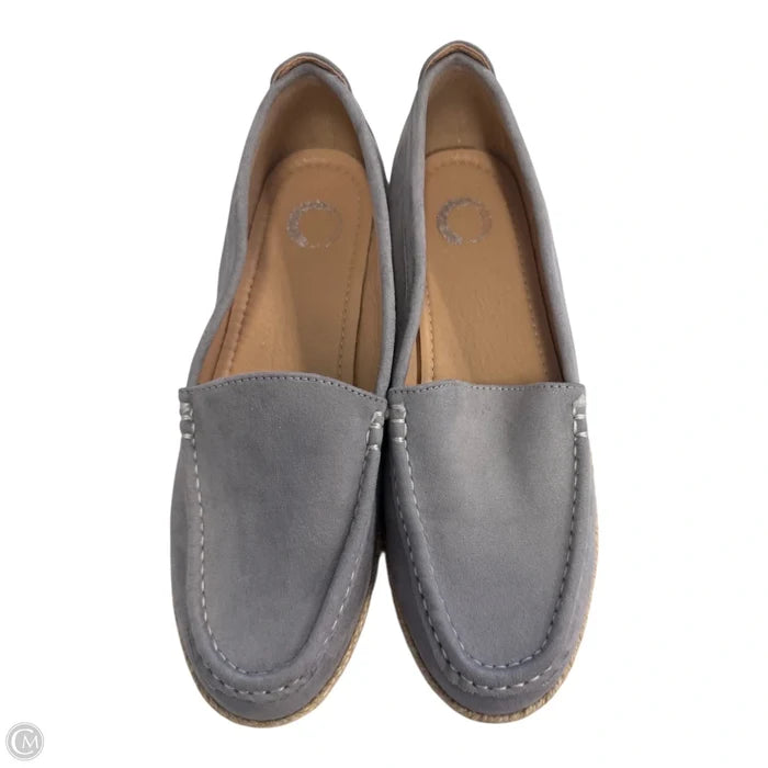 Shoes Flats By Clothes Mentor In Grey, Size: 7.5