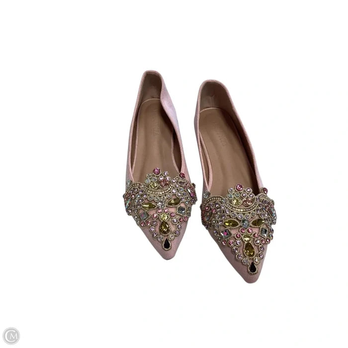Shoes Flats By Clothes Mentor In Pink, Size: 7