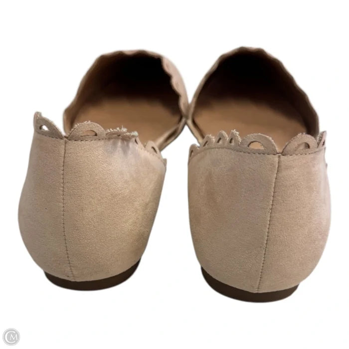 Shoes Flats By Clothes Mentor In Tan, Size: 11