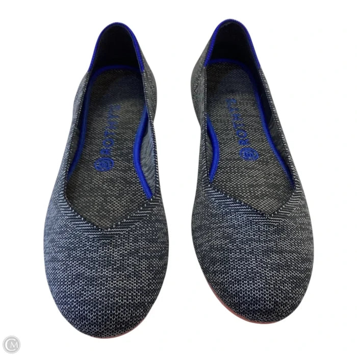 Shoes Flats By Rothys In Grey, Size: 10.5