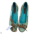 Shoes Flats By Sperry In Green, Size: 6