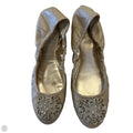 Shoes Flats By Tahari In Gold & Tan, Size: 9.5
