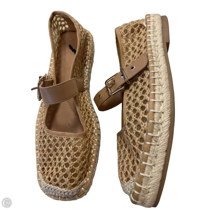 Shoes Flats By Time And Tru In Tan, Size: 6.5