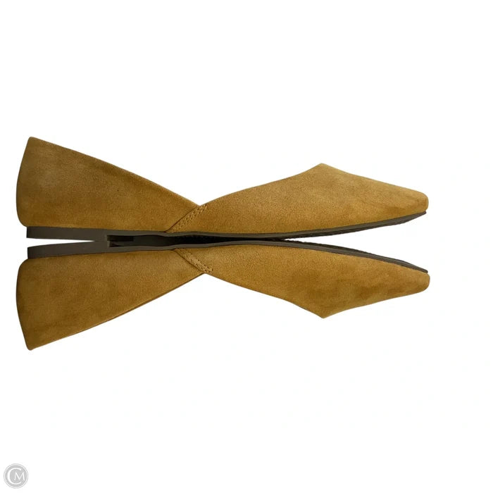 Shoes Flats By Time And Tru In Yellow, Size: 8