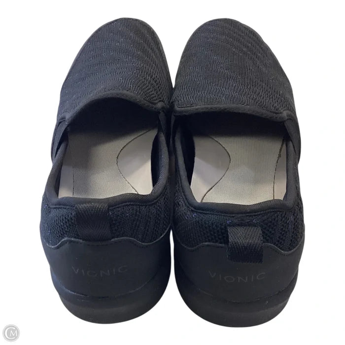 Shoes Flats By Vionic In Black, Size: 9.5
