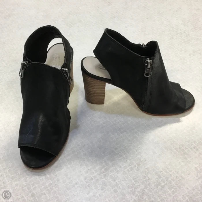 Shoes Heels Block By Clothes Mentor In Black & Brown, Size: 6