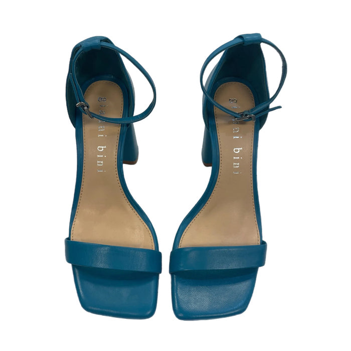 Shoes Heels Block By Gianni Bini In Blue, Size: 7.5