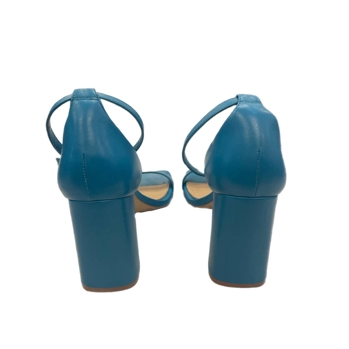 Shoes Heels Block By Gianni Bini In Blue, Size: 7.5