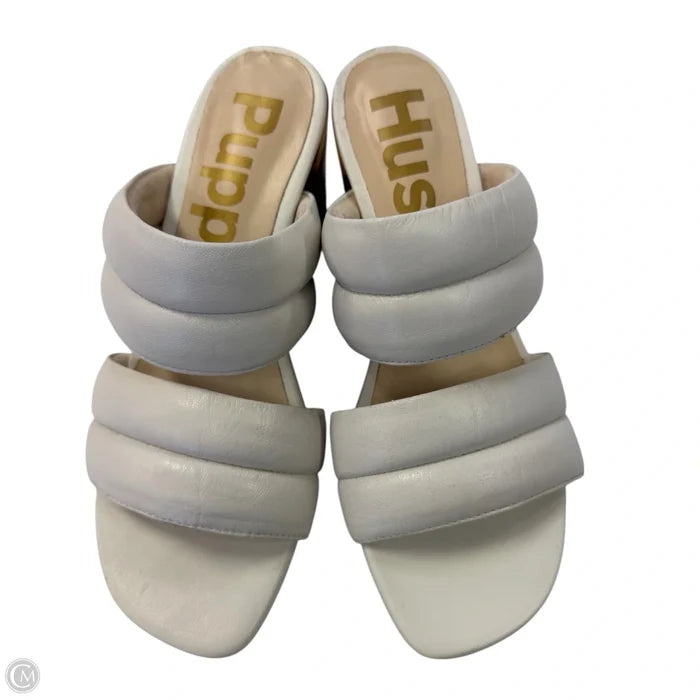 Shoes Heels Block By Hush Puppies In White, Size: 6