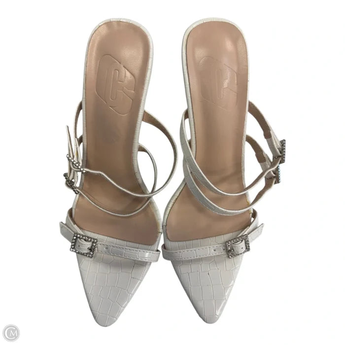Shoes Heels Stiletto By Clothes Mentor In White, Size: 7