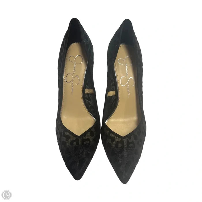 Shoes Heels Stiletto By Jessica Simpson In Black, Size: 7.5