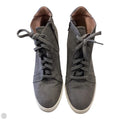Shoes Heels Wedge By Clothes Mentor In Grey, Size: 11